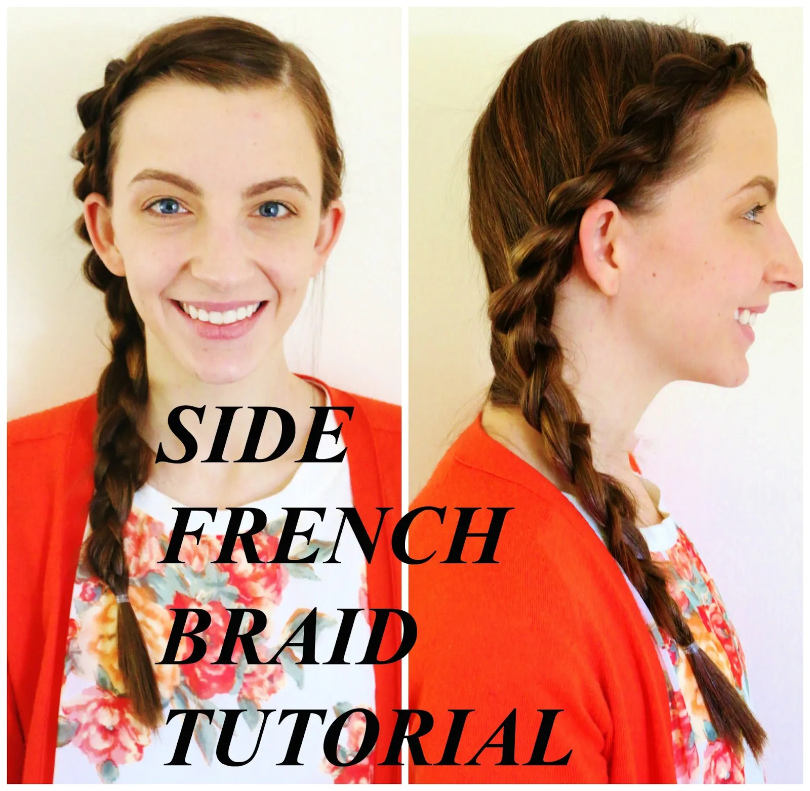 Side French Braid Hair Tutorial VIDEO