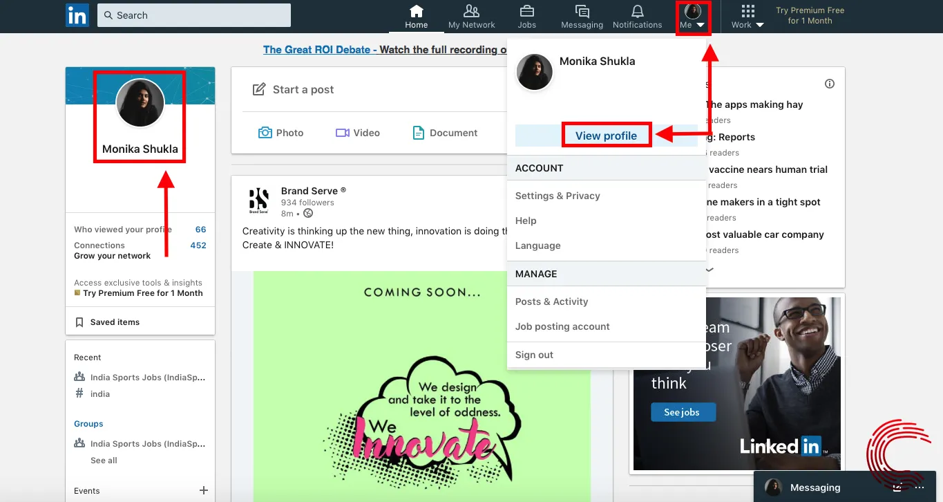 How to Add Credentials to LinkedIn Name