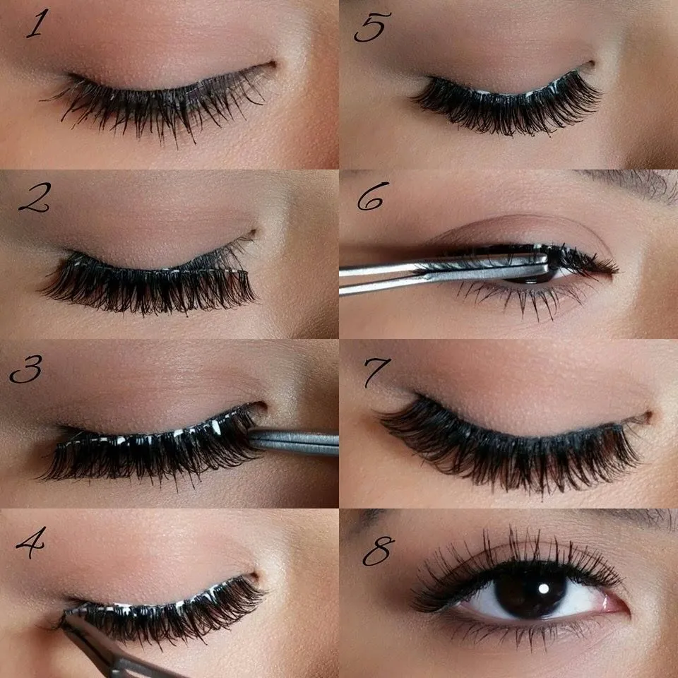 Easy Steps to Apply Artificial Eyelashes for Beginners