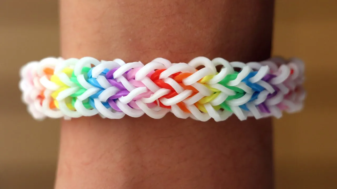 Rainbow Loom Nederlands  Quadzilla  Loom bands rainbow loom 