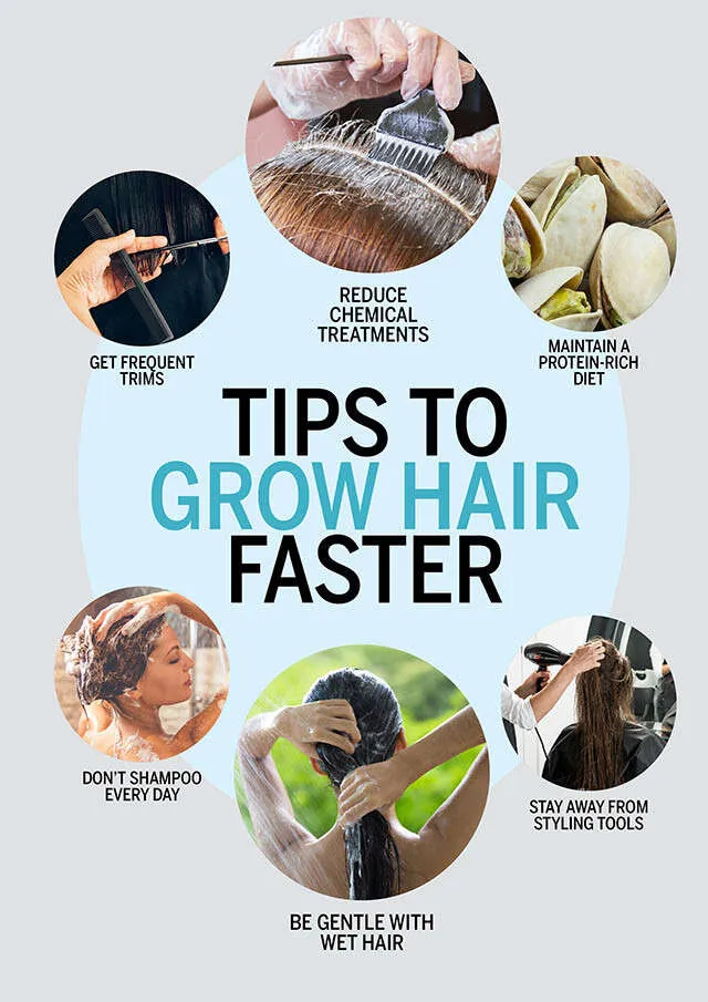 How To Grow Hair Faster  Thicker and Longer Hair