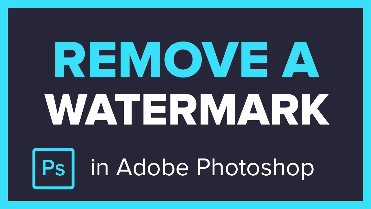 How to remove watermark render photo photoshop  woodnsa