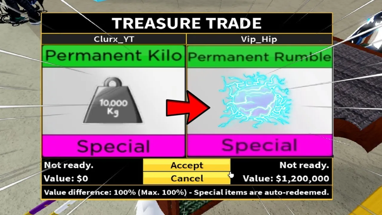 Trading from Perm Kilo to Perm Rumble Blox fruits pt1  YouTube