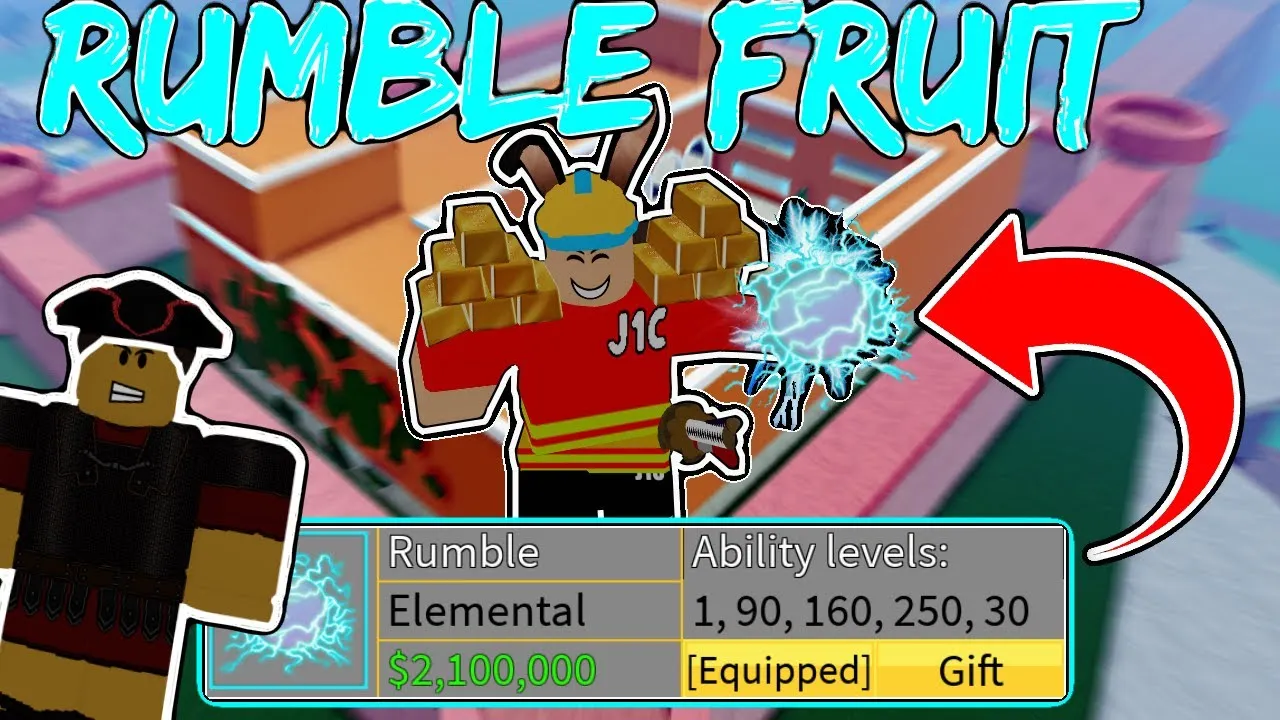 RUMBLE IS ON STOCK Blox Fruit update 11  YouTube