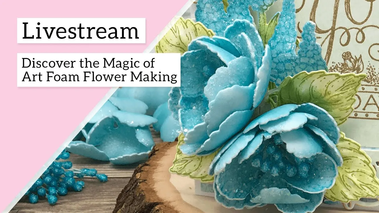 Creating Beautiful Foam Flowers on Dailymotion