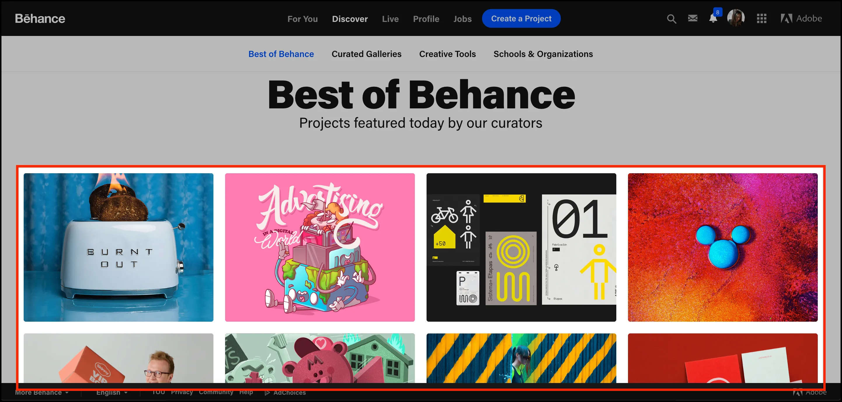 Cara Download Di Behance  Materi Belajar Online