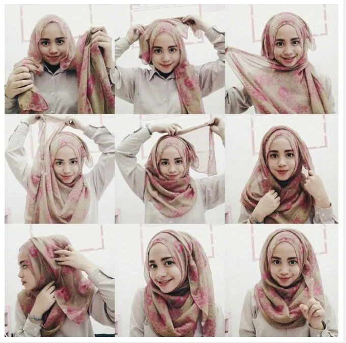 17 Cute Hijab Styles For Round Face With Simple Tutorials 40 OFF