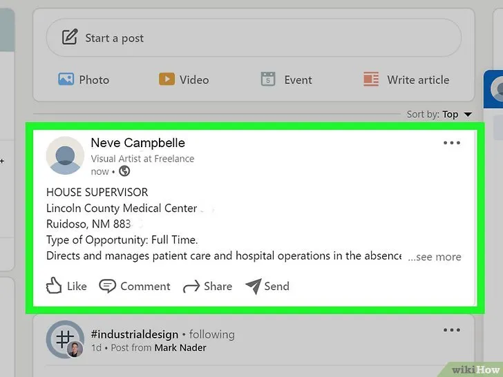 How to Edit a Post on LinkedIn  wikiHow