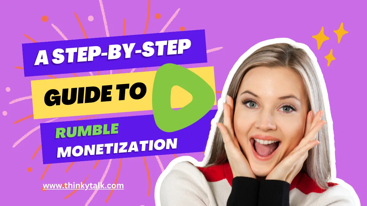 Best Way To Earn Money With Rumble Monetization  2023 full Guide 