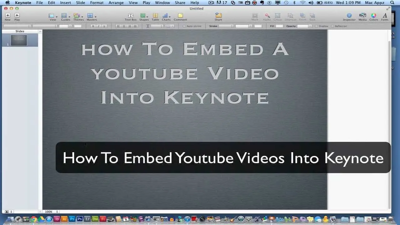 Incorporating YouTube Videos into Keynote for Professional Presentations