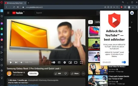  Adblock for YouTube  best adblocker  Opera 