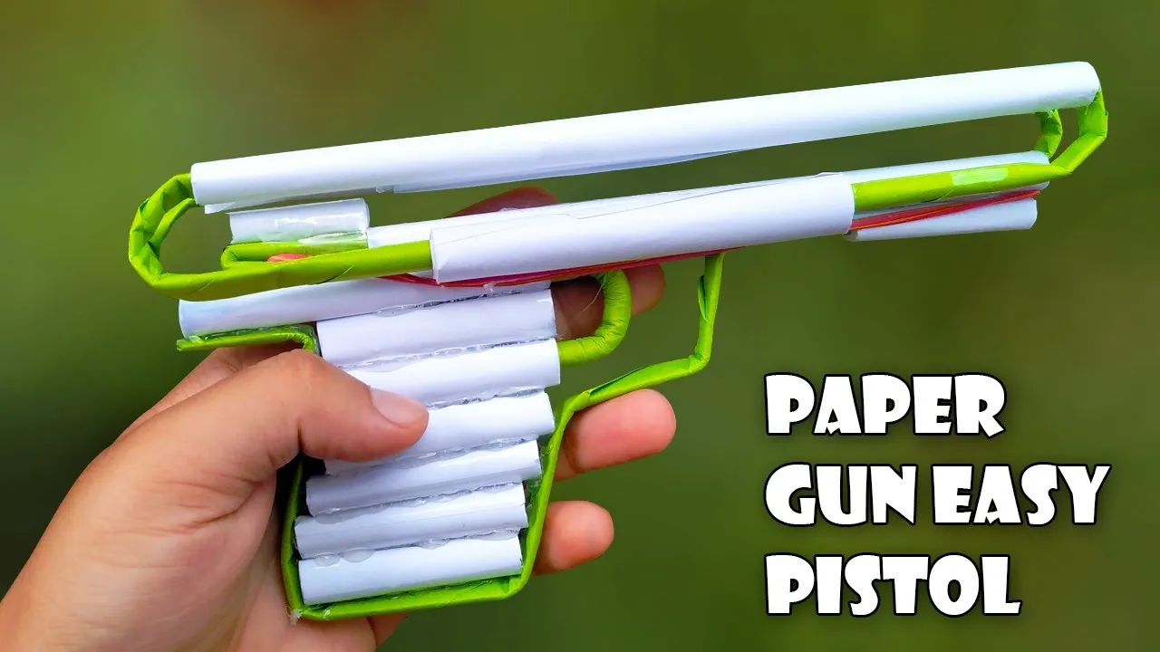 How to Make an Origami Gun Step by Step An Immersive Guide to Paper 