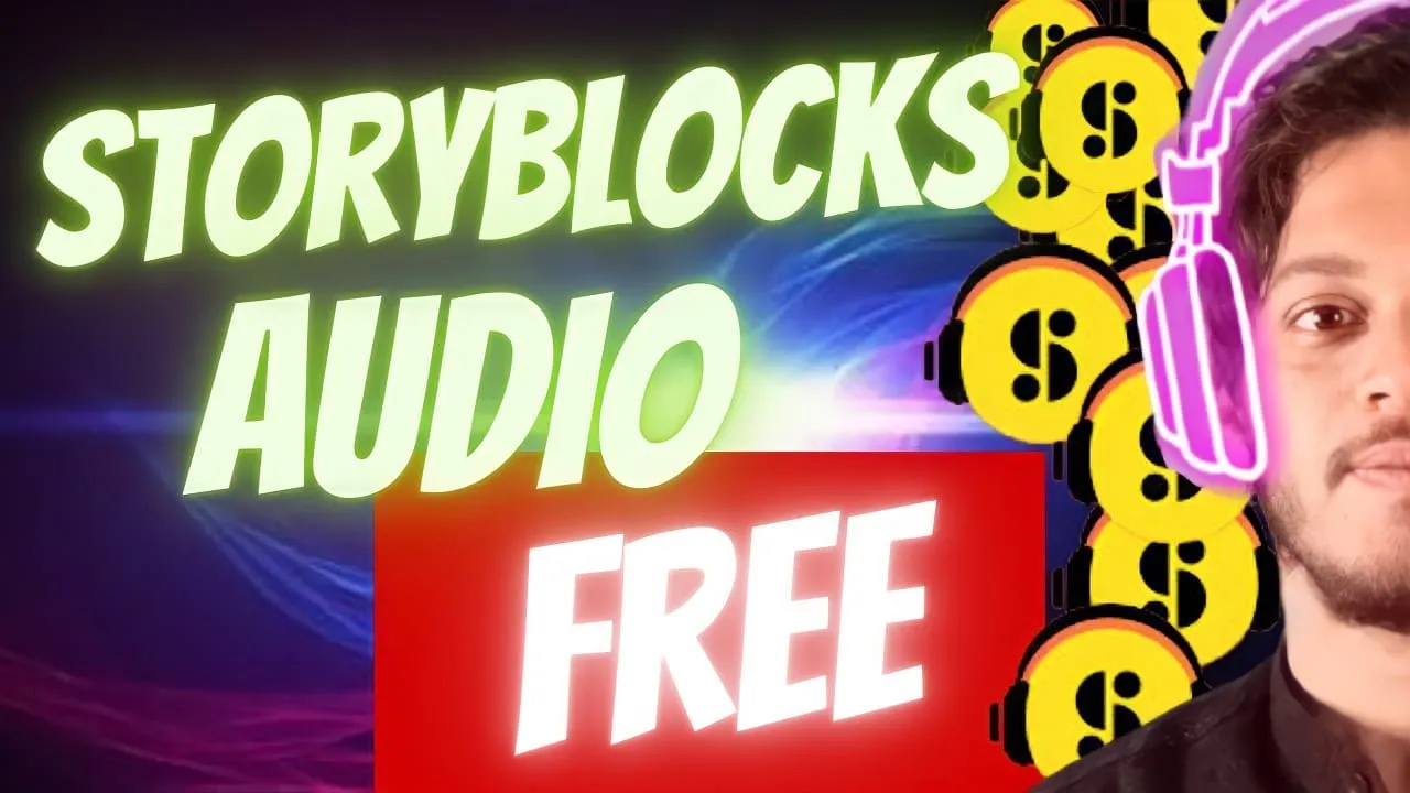 How to download audio from storyblocks for free  Royalty free music 