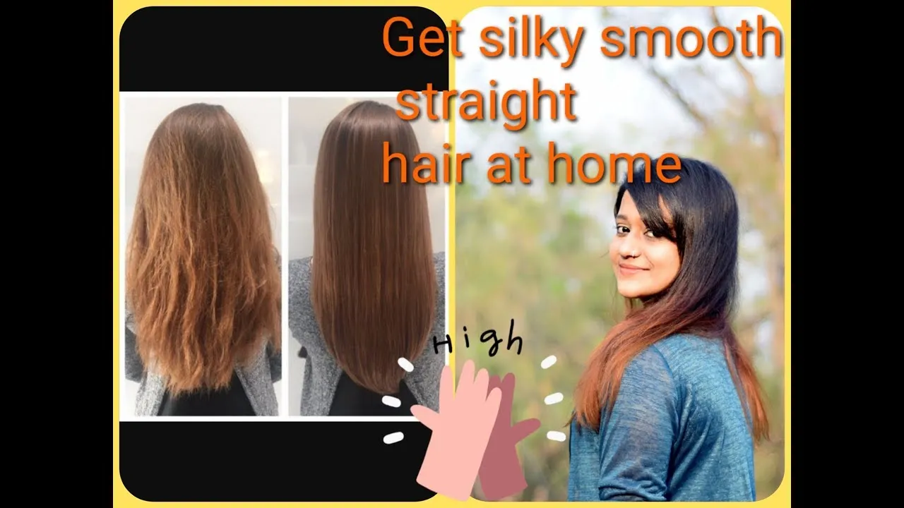 Get silky smooth straight hair at home Amazing work  try Must  YouTube