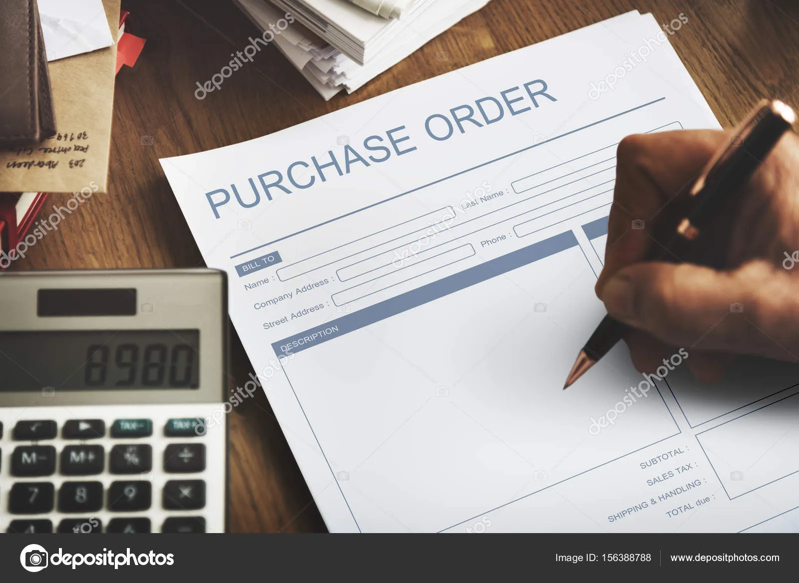 Hand drawing Purchase order concept Stock Photo by Rawpixel 156388788