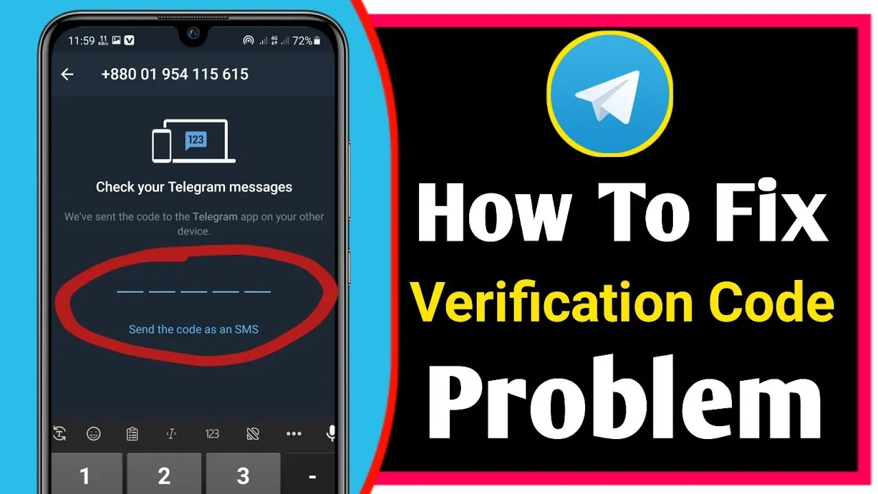 How To Fix Telegram Verification Code Problem Telegram Verification 