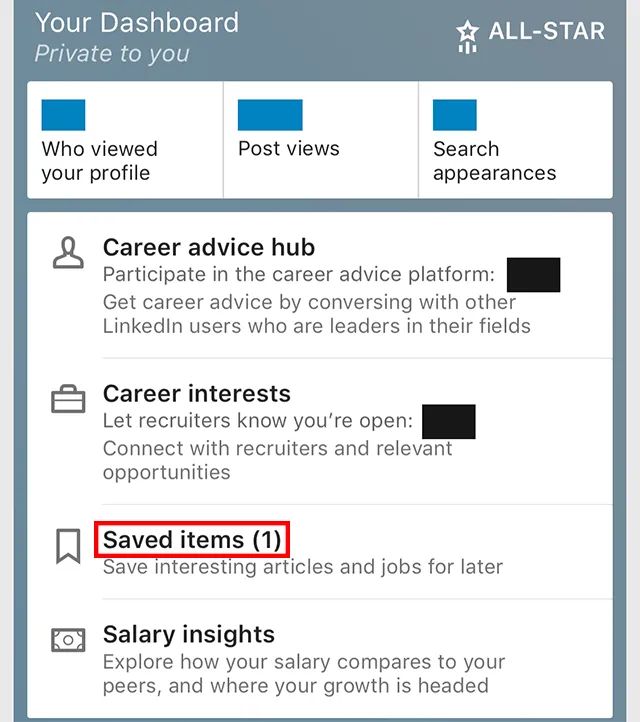 Finding and Organizing Your Saved Articles on LinkedIn