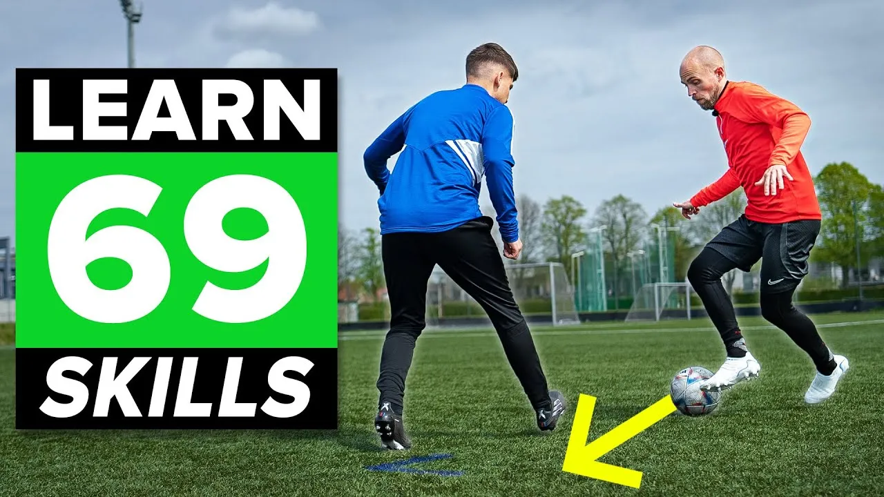 LEARN 69 FOOTBALL SKILLS  1 hour tutorial  YouTube