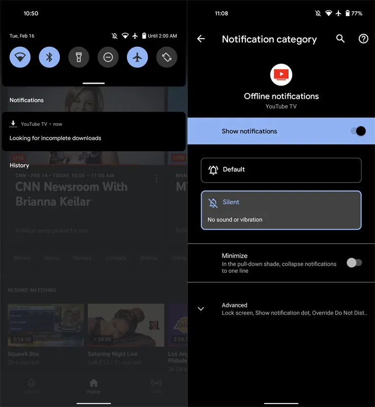 Offline Videos Download Coming to YouTube TV  Android Infotech