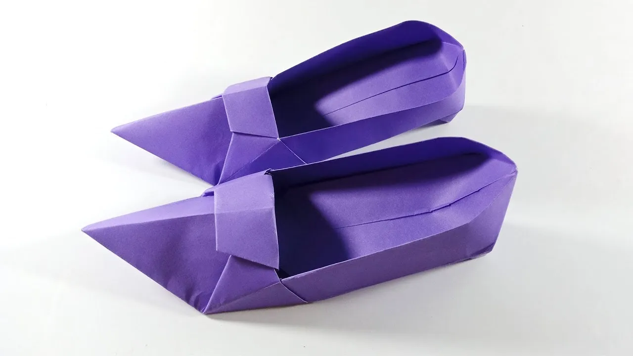 Craft Stylish Paper Shoes on Dailymotion