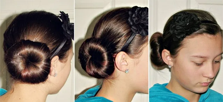 How To Create a Side Bun Hairstyle Tutorial  Hair bun maker Hair bun 