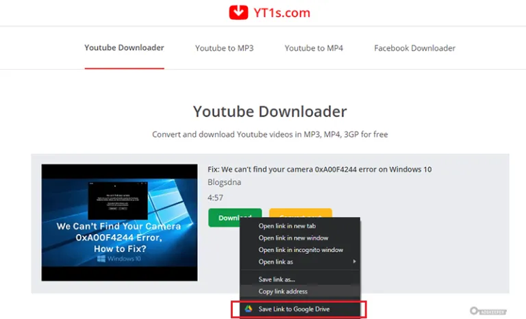 How to Save YouTube Videos Directly to Google Drive