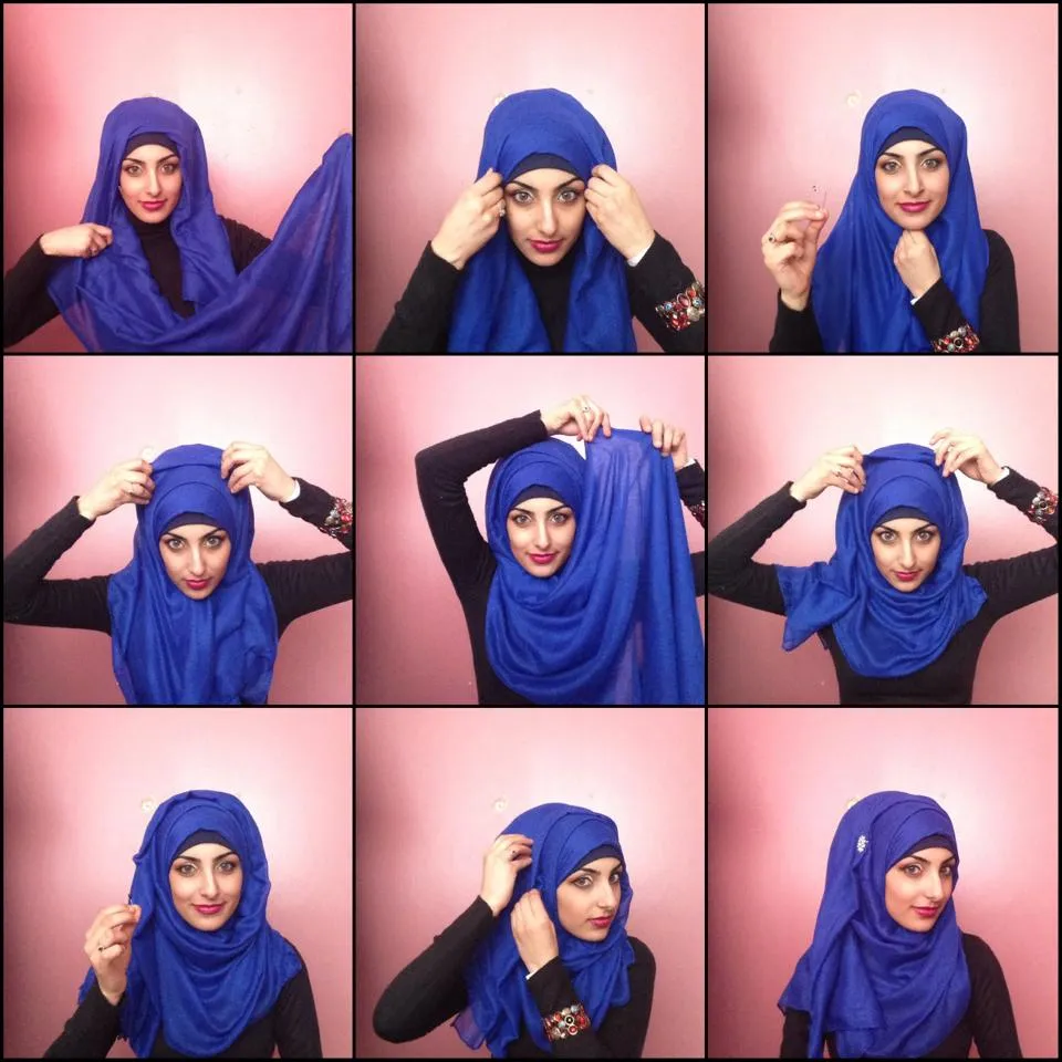 21 Beautiful Hijab Styles and Scarf Wearing Ideas