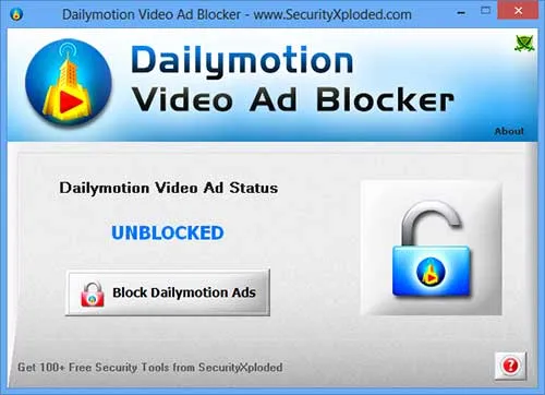 DailymotionVideoAdBlocker Screenshot