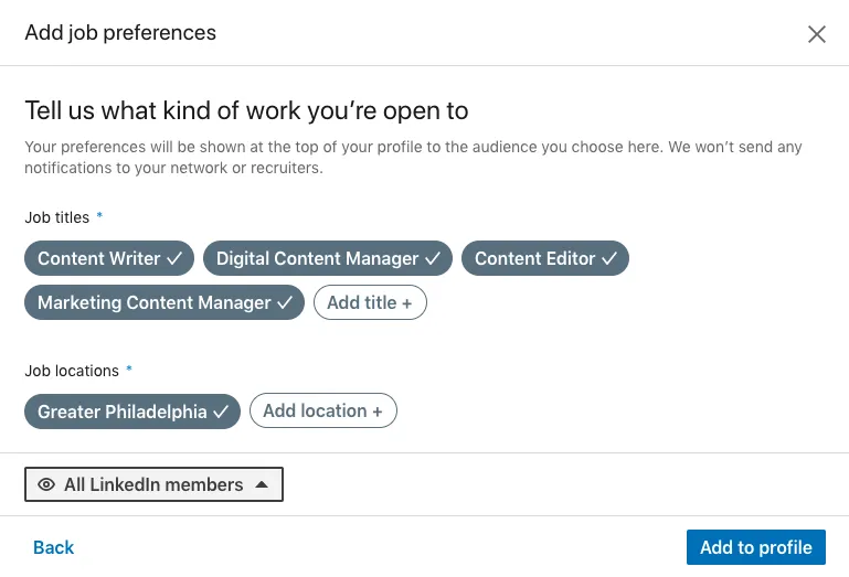 Change Your Job Preferences on LinkedIn for Better Job Matches