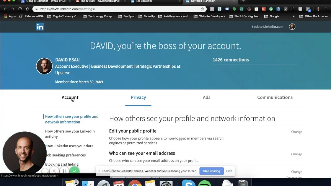 How to merge duplicate Linkedin accounts by David R Esau  YouTube