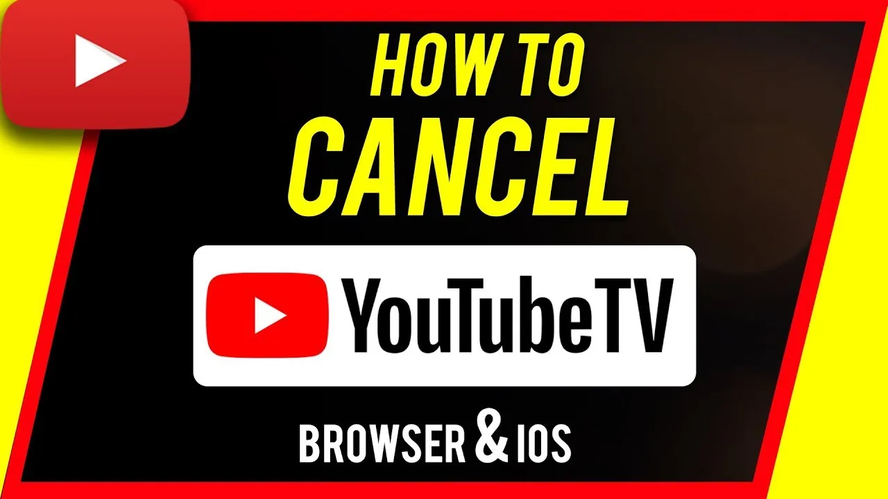 How to Cancel YouTube TV  YouTube