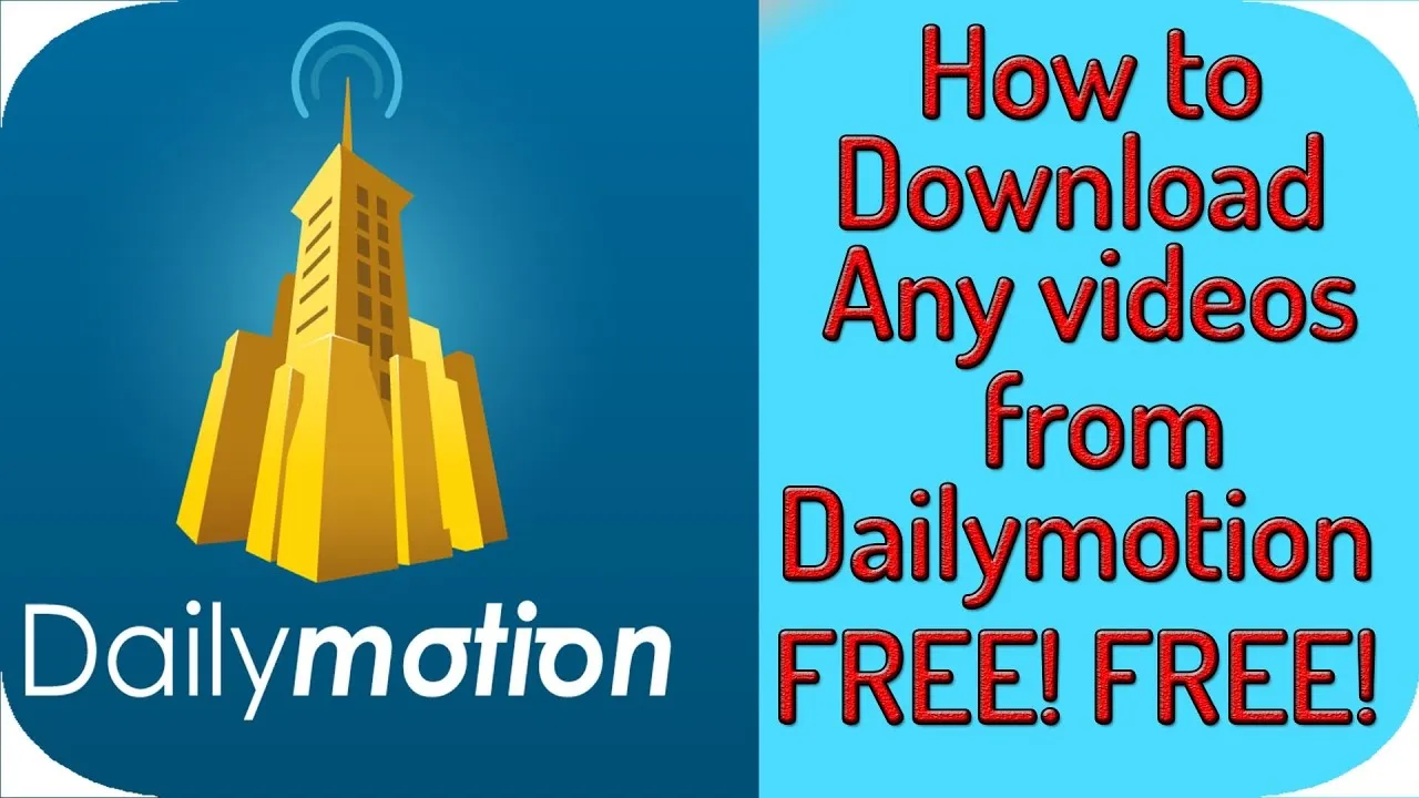 How to Download Dailymotion Videos to your computer in 720p1080p low 