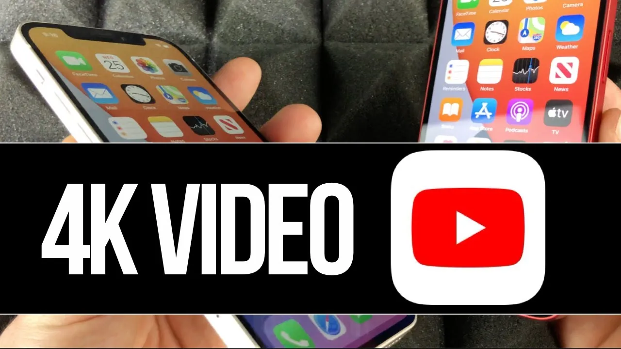 How to Upload 4K Videos on YouTube from iPhone 12  iPhone 12 mini 