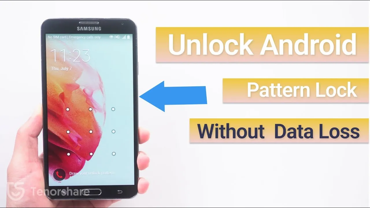 How to Unlock Android Phone Pattern Lock without Loss Data  YouTube