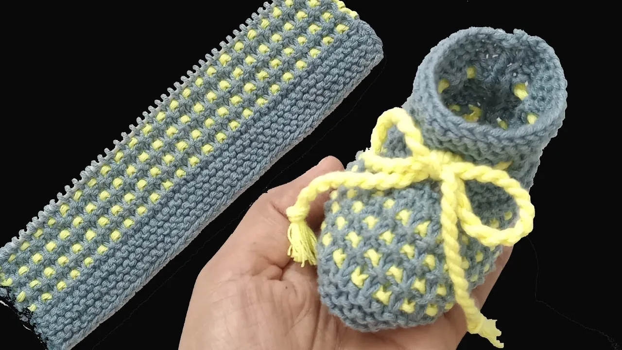 How to Knit Wool Shoes for Babies Using Dailymotion Tutorials