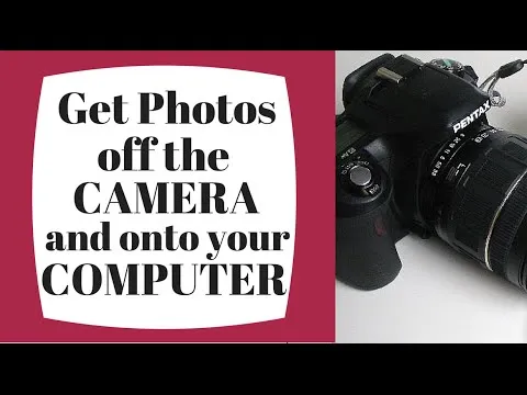 Get Photos off Your Camera and Onto Your Computer  YouTube