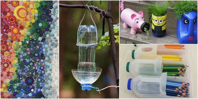 16 Creative Ways To Reuse Plastic  Plastic Upcycling Ideas