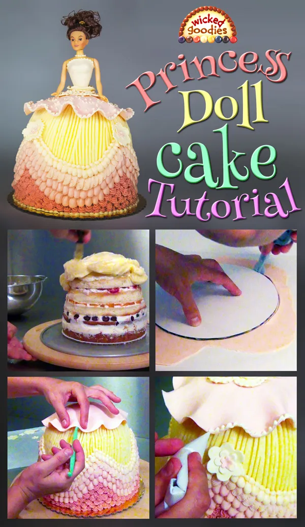 Learn to Create Princess Cakes with Step-by-Step Instructions on Dailymotion