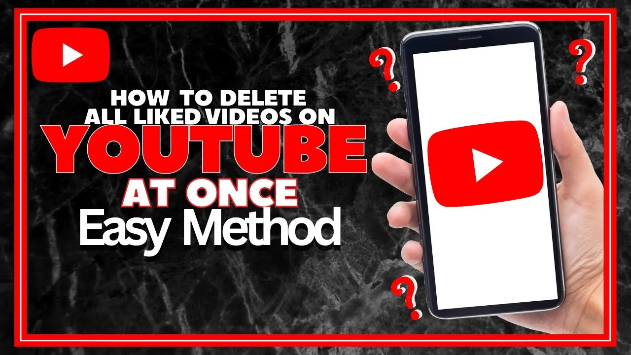 How To Delete ALL LIKED VIDEOS On Youtube At Once  EASY METHOD  YouTube