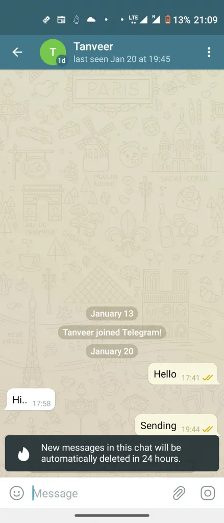 How to Send Auto Delete Messages in All Chats on Telegram  Gadgets To Use