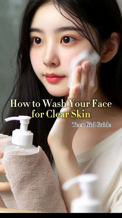 How to Clean Your Face for Clear Skin on Dailymotion