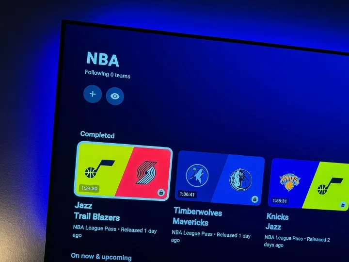 Accessing the NBA League Pass via YouTube TV