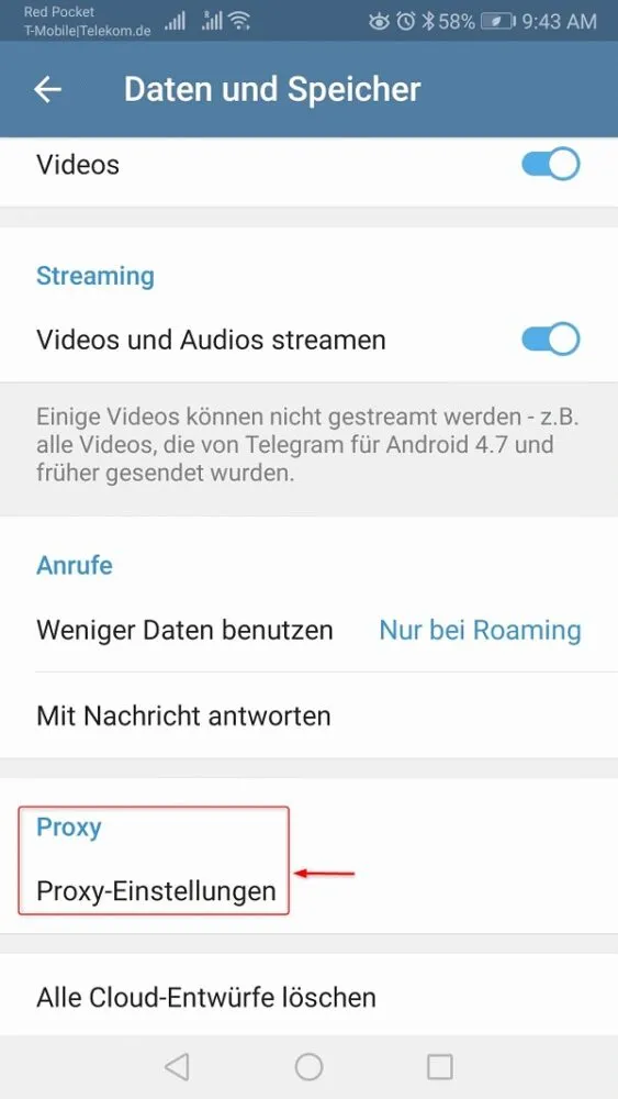 TelegramProxy So aktivierst du deinen sicheren Server