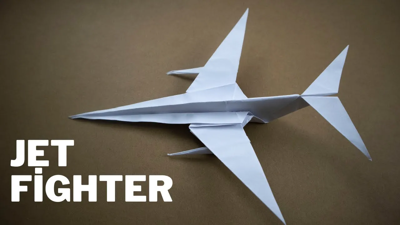 How To Make Paper Jet Airplanes