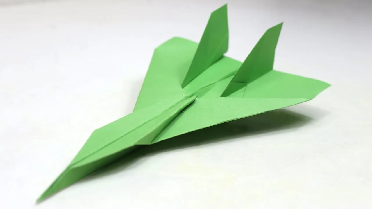 How to Make a Paper Airplane Jet – Fun Crafting Tutorial