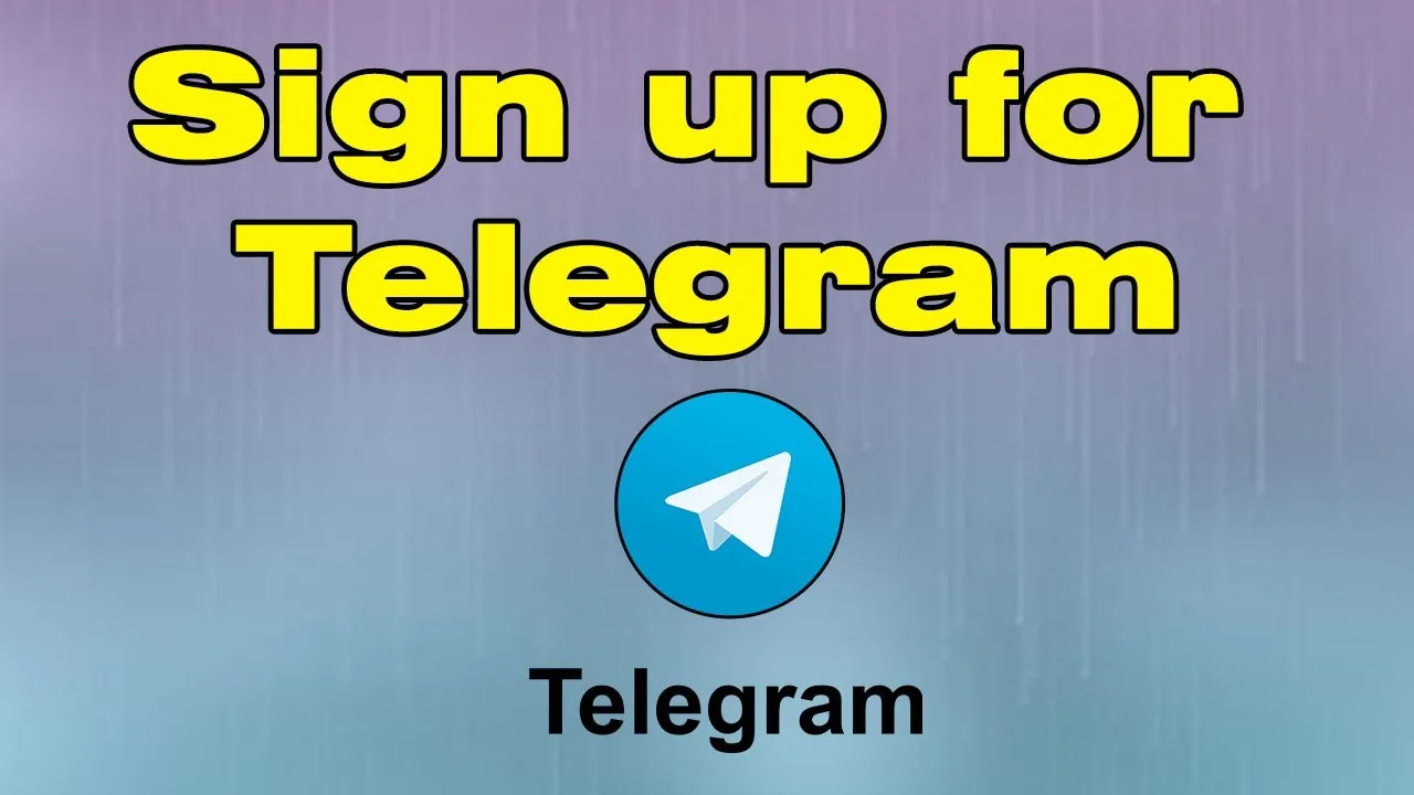 How to sign up for Telegram register Telegram account  YouTube