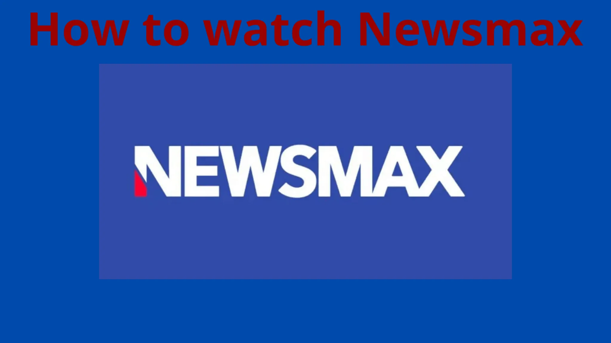 Can You Watch Newsmax on YouTube Live TV