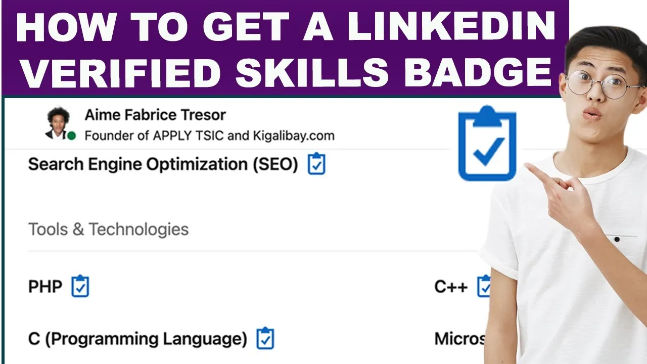 How to Get a LinkedIn Verified Skills BadgeAnswer Key Provided  YouTube