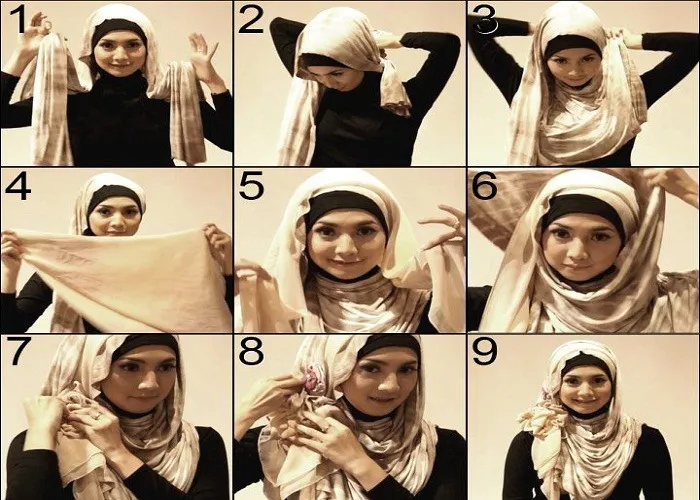 How to Wear Hijab Step by Step Tutorial in 15 Styles