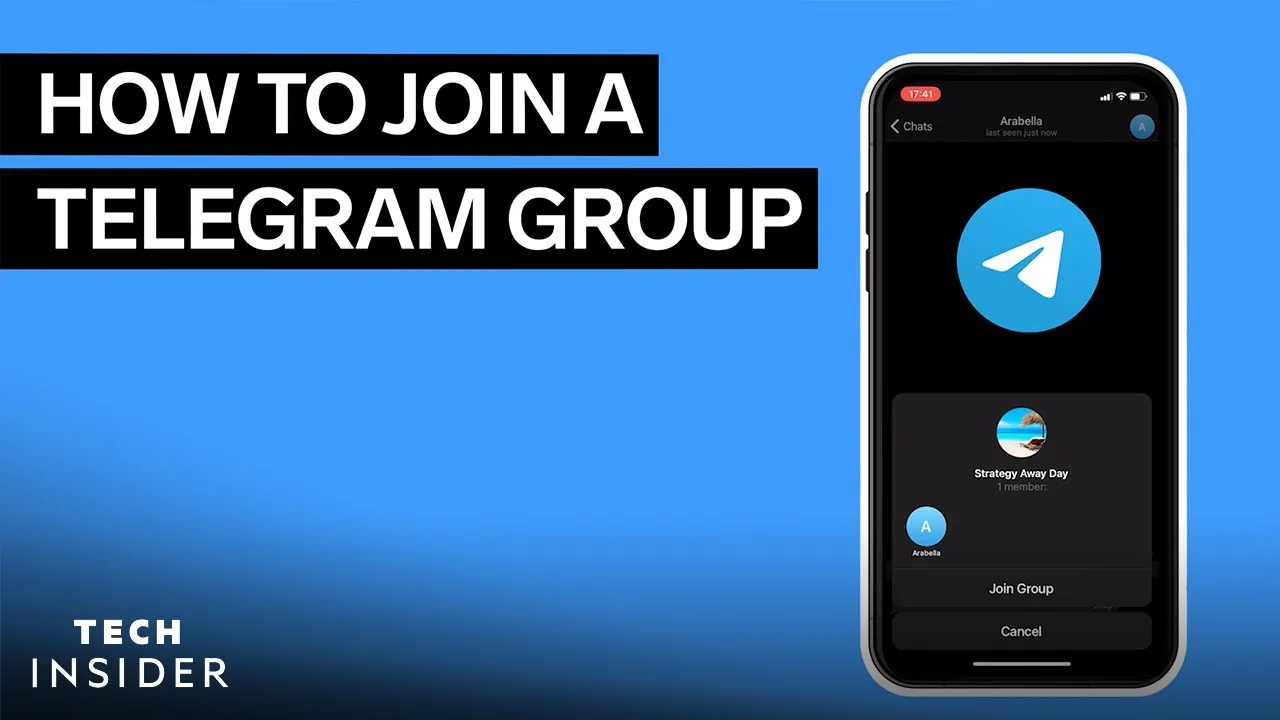 How To Join A Telegram Group  YouTube